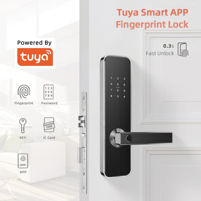 کنترل قفل درب هوشمند بلوتوث Tuya برنامه سیستم استفاده در منزل 0