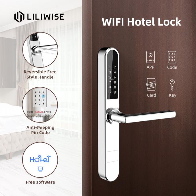 قفل هوشمند RFID بلوتوث WIFI هتل بدون سیستم هتل 2