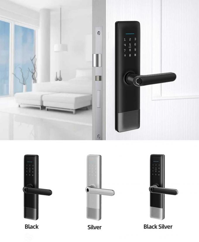 قفل درب اثرانگشت WIFI IP55 ضد آب برای Airbnb 2