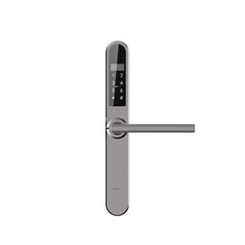 قفل درب ورودی آلومینیوم / بدون کلید چوبی ، قفل درب ورودی ورودی با امنیت بالا