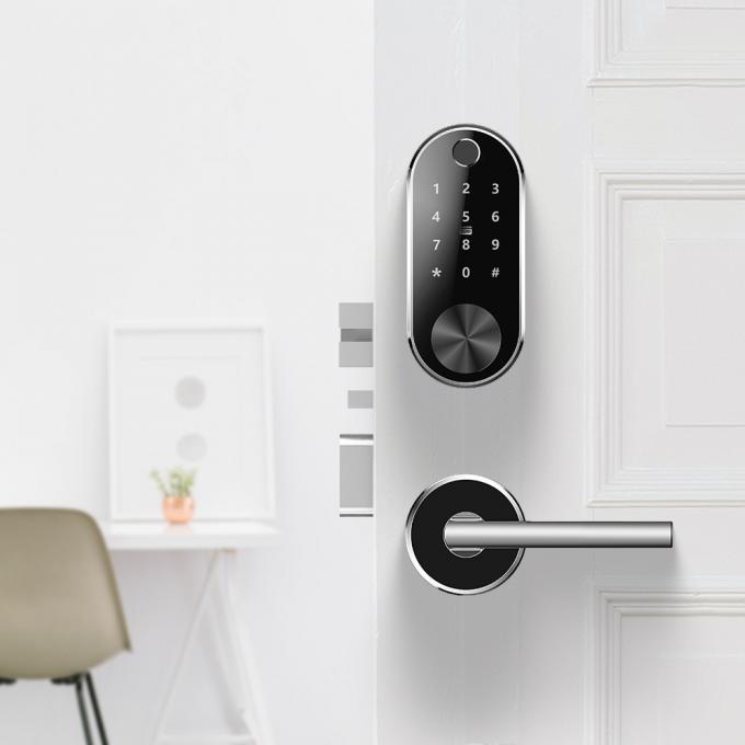 قفل درب الکترونیکی آلیاژ آلومینیوم مورتری استاندارد برای اتاق منزل 1
