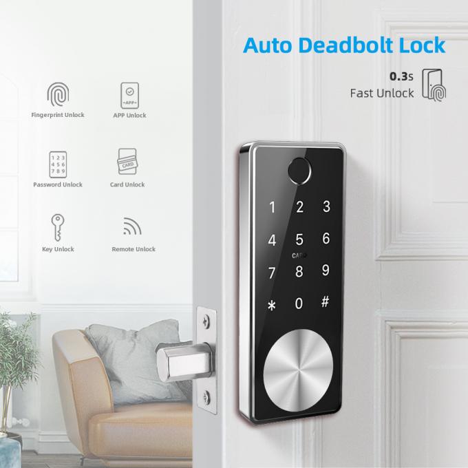 قفل درب اتوماتیک اتوماتیک Deadbolt Door Lock / WiFi APP 1