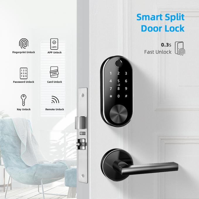 قفل درب الکترونیکی آلیاژ آلومینیوم مورتری استاندارد برای اتاق منزل 2