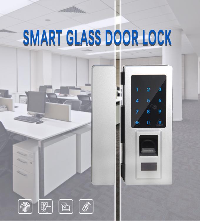قفل درب های شیشه ای برقی بدون کلید با صفحه لمسی صفحه کلید ظرفیت بزرگ داده 1