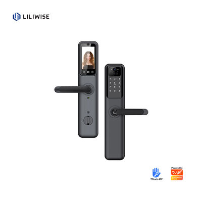 قفل درب هوشمند با اثر انگشت وای فای بلوتوث برای درب های چوبی فولاد