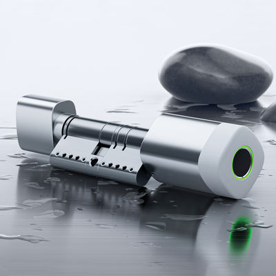 لیلی ویز اثر انگشت کارت RFID قفل درب ضد آب قابل تنظیم وای فای BLE Tuya Ttlock قفل سیلندری هوشمند برای تعویض مکانیکی قدیمی