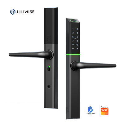 لیلی وایز سفارشی ضد آب آلومینیوم قفل خارجی الکترونیک تویا Ttlock ماده قفل های هوشمند بدون کلید قفل درب هوشمند لاک