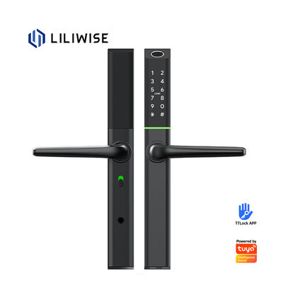 لیلیویس اروپایی Ultra-Slim Wifi Electronic Rfid Door Lock تنگ آلومینیوم Tuya Smart Lock Mortise قفل درب هوشمند لاک